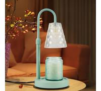 ACED Candle Warmer Lamp with Timer Dimmable, Wax Melt Warmer, Light Green