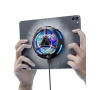ACEDAYS iPad Cooler,Magnetic Tablet Cooler for ipad/surface pro/Samsung Tab,Compatible for Steam Deck,Universal Radiator with Temperature Display for Mobile Gaming,Tiktok Live Streaming
