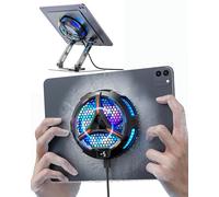 ACEDAYS iPad Cooler,Magnetic Tablet Cooler for ipad/Surface pro/Samsung Tab,Universal Radiator with Temperature Display for Mobile Gaming,Tiktok Live Streaming(Including Tablet stand Holder)