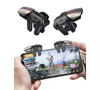 ACEDAYS Mobile Phone Controller for Android & iPhone, 6 Trigger Game Controller Compatible with PUBG Mobile/Knives Out/Call of Duty Mobile, Phone Triggers for Gaming with Sensitive Shoot and Aim