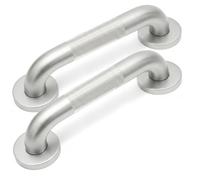 ACEDSGN 12 Inch Shower Grab Bars for Seniors 1.25'' Stainless Steel Grab Bar for Bathroom 2 Pack, Non Slip Knurled Safety Handrail for Bathtub Toilet Wall Mounted, Gifts for Elderly and Handicapped