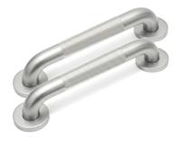 ACEDSGN 16 Inch Shower Grab Bars for Seniors 1.25'' Stainless Steel Grab Bar for Bathroom 2 Pack, Non Slip Knurled Safety Handrail for Bathtub Toilet Wall Mounted, Gifts for Elderly and Handicapped