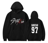 ACEFAST INC Stray Kids Hoodie Felix Hyunjin Jisung Woojin Changbin Bangchan Seungmin Sweatshirts For Women, Bangchan, XXL