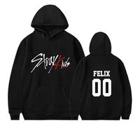 ACEFAST INC Stray Kids Hoodie Felix Hyunjin Jisung Woojin Changbin Bangchan Seungmin Sweatshirts For Women, Felix, S