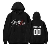 ACEFAST INC Stray Kids Hoodie Felix Hyunjin Jisung Woojin Changbin Bangchan Seungmin Sweatshirts For Women, Hyunjin, XXL
