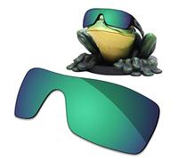 Acefrog 1.4MM Thick AR Coated Polarized Replacement Lenses for Oakley Turbine Rotor OO9307 Sunglasses - Moss Green