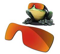 Acefrog 1.4MM Thick AR Coated Polarized Replacement Lenses for Oakley Turbine Rotor OO9307 Sunglasses - Jaffa Orange