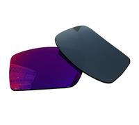 Acefrog 1.5MM Polarized Replacement Lenses for Oakley Gascan OO9014 60MM Sunglasses, Upgraded Material, Impact Resistant - Midnight Sun Polarized Mirrored - 1.5MM