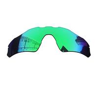 Acefrog 1.5MM Polarized Replacement Lenses for Oakley Radar EV Path OO9208 Sunglasses, Upgraded Material, Impact Resistant - Jade Green Polarized Mirrored - 1.5MM