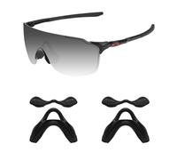 Acefrog 2 Pairs Upgraded Nose Pads for Oakley EV Zero Series Sunglasses, Push-in Nose Piece Replacement, Anti-Slip, Black