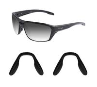 Acefrog 2 Pairs Upgraded Nose Pads for Oakley Split Shot OO9416, Crossrange OO9371, Targetline OO9397 OO9398 Sunglasses, Push-in Nose Piece Replacement, Anti-Slip, Black
