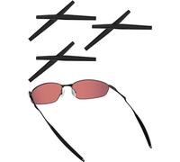 Acefrog 3 Pairs Upgraded Soft Silicone Replacement Temple Sleeve Ear Socks for Oakley Whisker, Juliet, Wiretap, OX3107 OX3093 OX5050 OX5072 OO4020 OO6006 Sunglasses, Perfectly Fit, Black Ear Socks