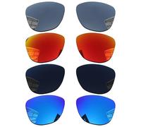 Acefrog 4 Pairs Polarized Replacement Lenses for Oakley Frogskins OO9013 Sunglasses, Perfectly Fit, Shatterproof, Anti-scratch, Value Pack