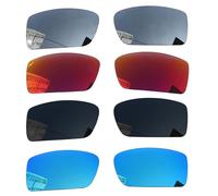 Acefrog 4 Pairs Polarized Replacement Lenses for Oakley Gascan OO9014 Sunglasses, Perfectly Fit, Shatterproof, Anti-scratch, Value Pack