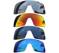 Acefrog 4 Pieces Polarized Replacement Lenses for Oakley Sutro OO9406 Sunglasses, Perfectly Fit, Shatterproof, Anti-scratch, Value Pack, Polarized Lens