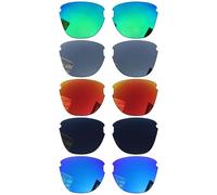 Acefrog 5 Pairs Polarized Replacement Lenses for Oakley Frogskins Lite OO9374 63mm Sunglasses, Perfectly Fit, Shatterproof, Anti-scratch, Value Pack, Multicoloured, One size