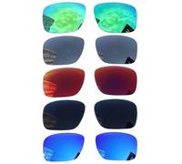 Acefrog 5 Pairs Polarized Replacement Lenses for Oakley Holbrook XL OO9417 Sunglasses, Perfectly Fit, Shatterproof, Anti-scratch, Value Pack