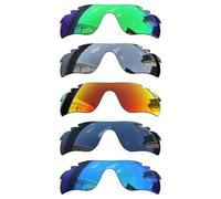 Acefrog 5 Pieces Polarized Replacement Lenses for Oakley RadarLock Path Vented Sunglasses, Perfectly Fit, Shatterproof, Anti-scratch, Value Pack