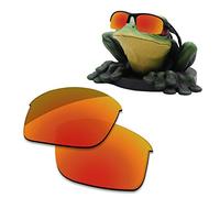 Acefrog AR Coated Polarized Replacement Lenses for Oakley Bottle Rocket OO9164 Sunglasses - Jaffa Orange