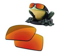 Acefrog AR Coated Polarized Replacement Lenses for Oakley Crankshaft OO9239 Sunglasses - Jaffa Orange