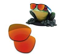 Acefrog AR Coated Polarized Replacement Lenses for Oakley Frogskins OO9013 55mm Sunglasses - Jaffa Orange