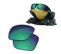 Acefrog AR Coated Polarized Replacement Lenses for Oakley Fuel Cell OO9096 Sunglasses - Moss Green