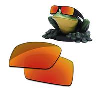 Acefrog AR Coated Polarized Replacement Lenses for Oakley Gascan OO9014 Sunglasses - Jaffa Orange