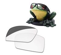 Acefrog Replacement Lenses for Oakley Crankshaft OO9239 Sunglasses - HD Clear to Photochromic