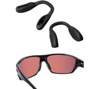 Acefrog Upgraded 2 Pieces Nose Pads for Oakley Split Shot OO9416, Crossrange OO9371, Targetline OO9397 OO9398 Sunglasses, Push-in Replacement Nose Piece, Anti-Slip Nose Pad, Black
