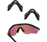 Acefrog Upgraded Nose Pads for Oakley M2 Frame OO9212, M2 Frame Asian Fit, M2 Frame Vented, M2 Frame XL OO9343, M2 Frame XL Asian Fit OO9345 Sunglass, Push-in Nose Piece Replacement, Black, Anti-Slip