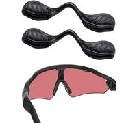 Acefrog Upgraded Nose Pads for Oakley Radar Path, Radar Edge, RadarLock Path, Radar EV Path, Radar EV Pitch, Radar Pace Sunglasses, 2 Pieces Push-in Nose Piece Replacement, Black Anti-Slip Nose Pad