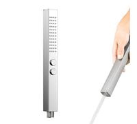ACEFY Water Saving Dual Function Mode Hand Shower Stick with Anti-Limescale Nozzles Hand Spray Solid Brass Chrome-Plated