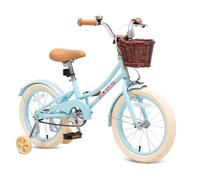 ACEGER Girls' Bicycle with Basket, Children's Bicycle for 3-13 Years, Includes Coaster Brake and Clamp Brake, 14, 16, 18 Inch with Training Wheels, 20 Inch with Holder