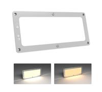 acegoo Campervan Boat LED Ceiling Light, 2 Color Temperature Switchable, 12V Dimmable Acrylic Panel Light for Motorhome Camper Trailer Boat Truck, 32.5cmX14.5cm DC12-24V 1180 Lumen