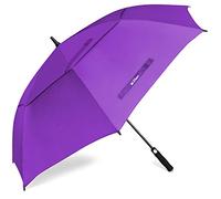 ACEIken Golf Umbrella Windproof Large 62/68 Inch, Double Canopy Vented, Automatic Open, Extra Large Oversized,Sun Protection Ultra Rain & Wind Resistant Stick Umbrellas (Purple, 62 inch)