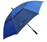 ACEIken Golf Umbrella Windproof Large 62/68 Inch, Double Canopy Vented, Automatic Open, Extra Large Oversized,Sun Protection Ultra Rain & Wind Resistant Stick Umbrellas (Navy/Royal Blue, 68 inch)
