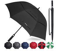 ACEIken Golf Umbrella Windproof Large 62/68 Inch,Double Canopy Vented | Automatic Open, Extra Large Oversized,Sun Protection Ultra Rain & Wind Resistant Stick Sports Umbrellas For Men and Women