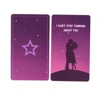 Aceirropy Mystical Oracle Cards - Lovers Messages Oracle,Love Messages O-racle Cards For Beginners,Mystical Guidance And Inspiration,Portable Tabletop O-racle C-ards