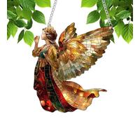 Aceirropy Sun Catchers Indoor Window | Colorful Angel Girl Wall Pendant,Stained Acrylic Panels Wall Art, Holiday Home Decor for Living Room, Kitchen