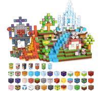 ACELIFE 200PCS Magnetic Blocks, Magnetic Tiles Building Blocks for Kids