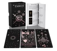 ACELION Original Tarot Card Set with Guide, 78 Pieces of Tarot Cards with Gold foil on The Surface, Tarot for Beginners……