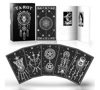 ACELION Original Tarot Card Set with Guide, 78 Pieces of Tarot Cards with Gold foil on The Surface，Tarot for Beginners，Gift Set