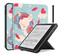 Acelive Case for Kobo Libra Color 7 inch eReader 2024 with Soft TPU Back Auto Wake/Sleep