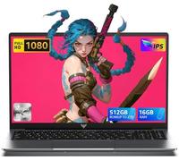 ACEMAGIC 15.6" FHD Laptop with 4 Core Intel® N150 Processor Up to 3.6GHz (Beat N100/N97/N5095) Laptops Computer,16GB DDR4 512GB SSD HD Notebook,Support WiFi 5,BT5, 3*USB3.2, 5000mAh Battery,Metal Case