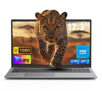 ACEMAGIC 17.3 inch Laptop with Quad-Core N-97 Processor up to 3.6GHz（Beat N100/N95） 16GB RAM DDR4 512GB M.2 SSD Laptops, Support WiFi 5, BT5.0, 3*USB3.2, HDMI,Type-C, 1080 FHD, 6000mAh Long-Battery