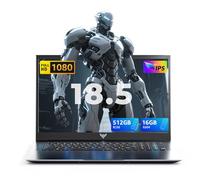 ACEMAGIC 18.5" FHD Laptop with Intel® N150 Processor up to 3.6GHz, 16GB RAM Laptop with 512GB SSD, HD Display Laptops, Support WiFi 5, BT5.0, 3*USB3.2, Dual Speakers, 8000mAh Long-Lasting Battery