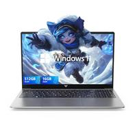 ACEMAGIC Laptop, 15.6" Business Student Laptop Computer, Intel Quad-Core Processor Windows 11 Laptop, 16GB DDR4 512GB SSD, Up to 2TB,180° Open Angle, Metal Shell, WiFi, USB3.2, Type C