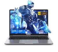 ACEMAGIC Laptop Computer 16 inch - Quad-Core Alder Lake N-97 Processor Up to 3.6GHz (Beat N5095) Notebook Computer, 16GB Ram DDR4 512GB SSD PC Laptops with FHD Display, 2.4G/5G WiFi, BT5.0, HDMI