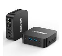 ACEMAGIC V1 Mini PC Computer, Intel Twin Lake N150, 8GB DDR4 RAM, 256TB M.2 SSD, 4K HDMI DP, Dual WiFi, Desktop Computer with 3.6GHz Turbo