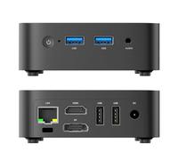 ACEMAGIC Vista V1 Mini PC Computer 11 Pro, 16GB DDR4 RAM 256GB M.2 SSD, 12th Alder Lake N95 (up to 3.4GHz), Support Dual 4K, WiFi, Bluetooth, Ethernet, HTPC for Business, Education, Home